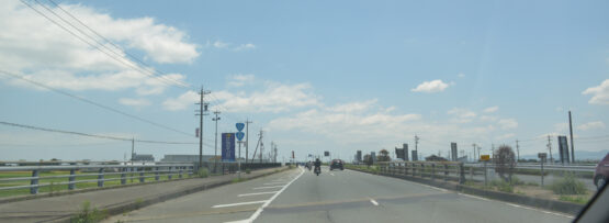 三重県を車で縦断した画像