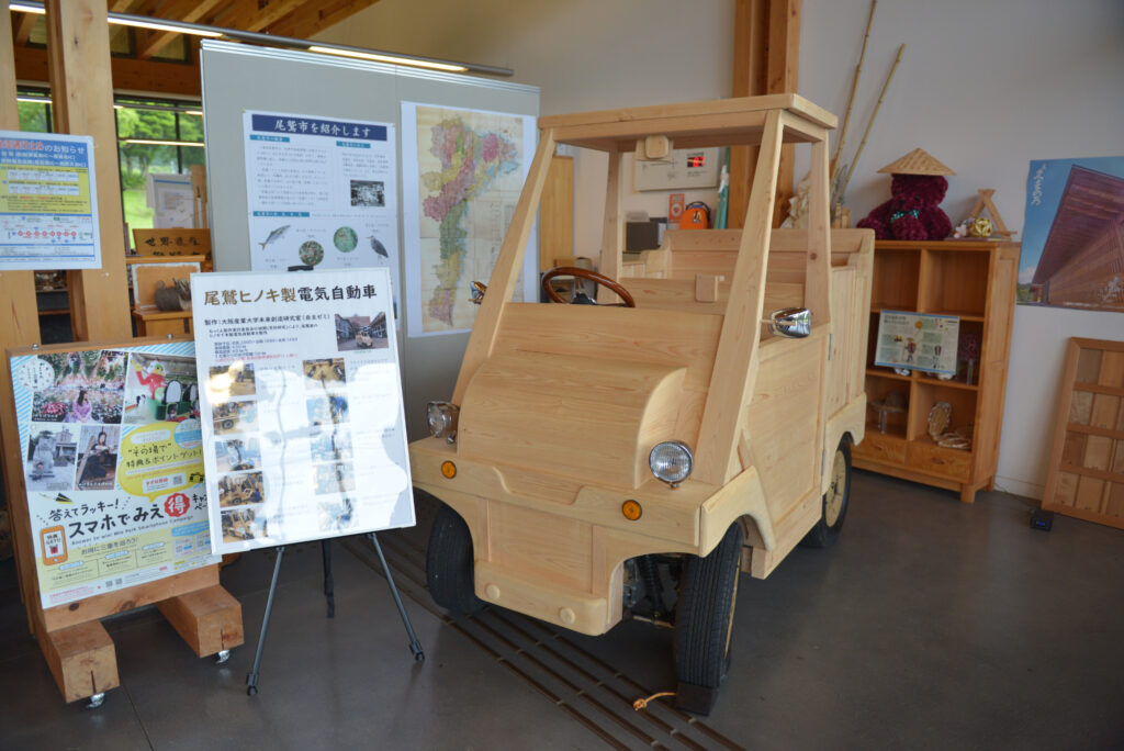 木製自動車画像