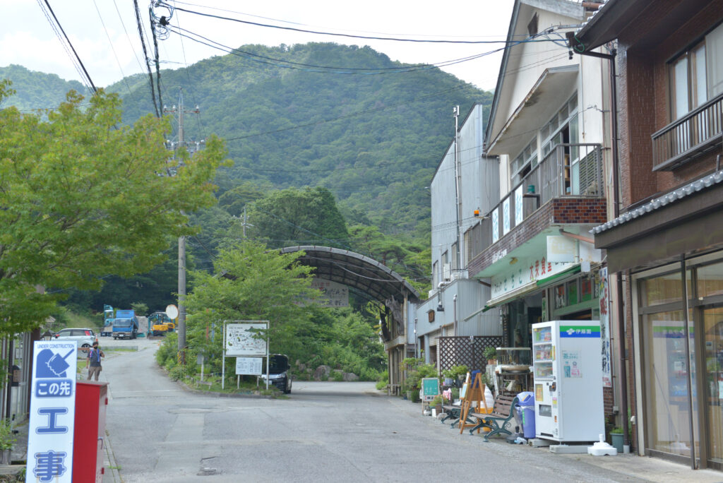 宇賀渓、竜のコバ画像